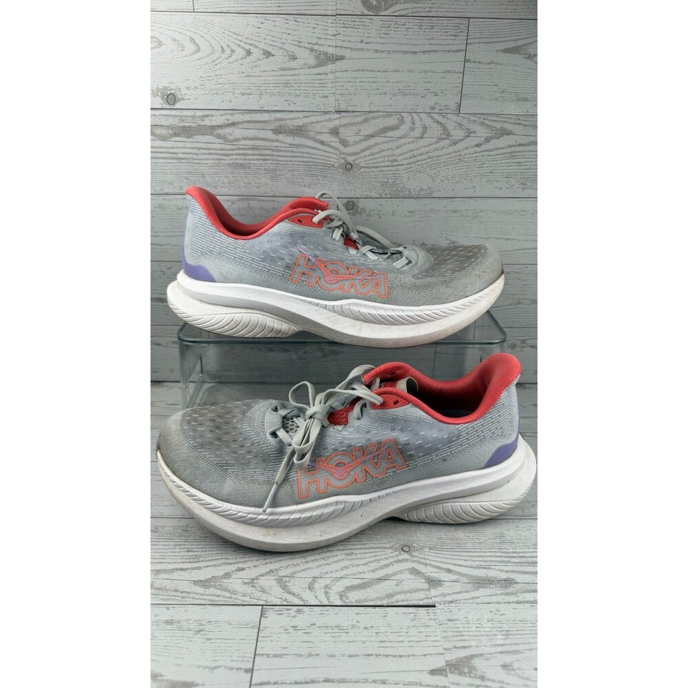 Hoka One One Mach 6 1147810 PLDS Pale Dusk Gull 9.5B Women's Running Shoes #325
